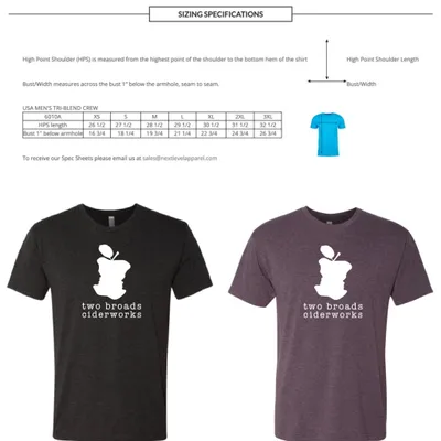 Two Broads Logo Tee